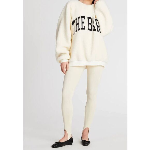 The Bar Apres Ski Gigi Cream Sweatshirt - Picture 5 of 6